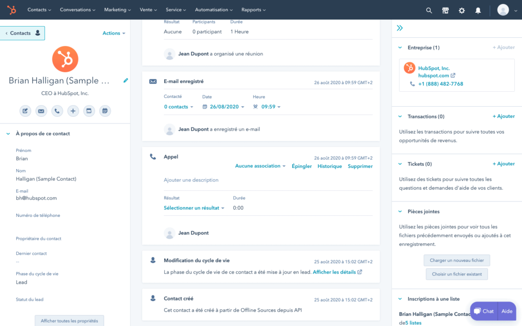 3-Hubspot-fiche-contact